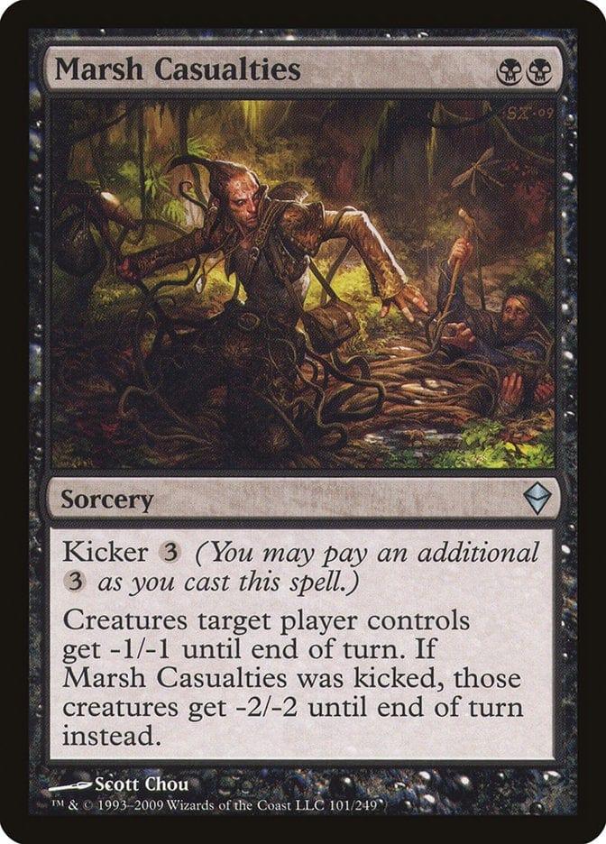 Magic: The Gathering MTG Single Marsh Casualties [Zendikar]
