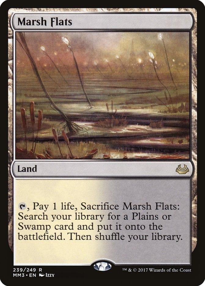 Magic: The Gathering MTG Single Marsh Flats [Modern Masters 2017]