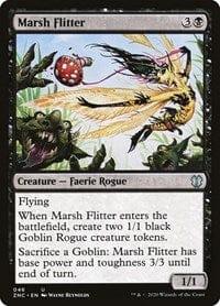 Magic: The Gathering MTG Single Marsh Flitter [Zendikar Rising Commander]