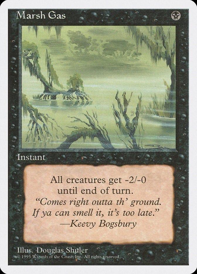 Magic: The Gathering MTG Single Marsh Gas [Fourth Edition]