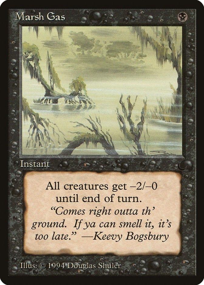 Magic: The Gathering MTG Single Marsh Gas [The Dark]