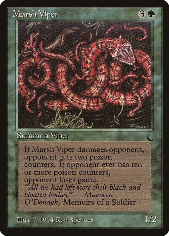 Magic: The Gathering MTG Single Marsh Viper [The Dark]