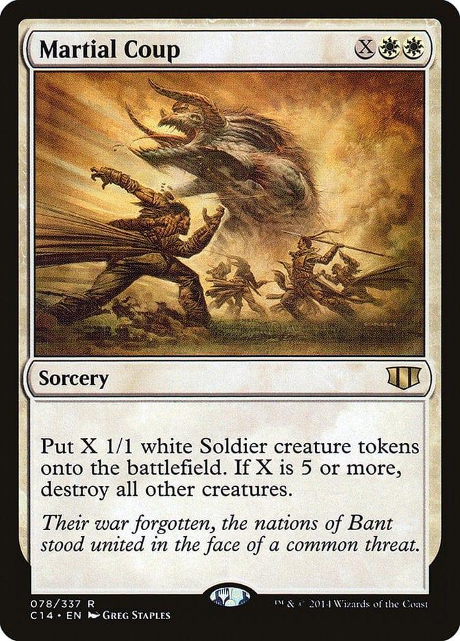 Magic: The Gathering MTG Single Martial Coup [Commander 2014]