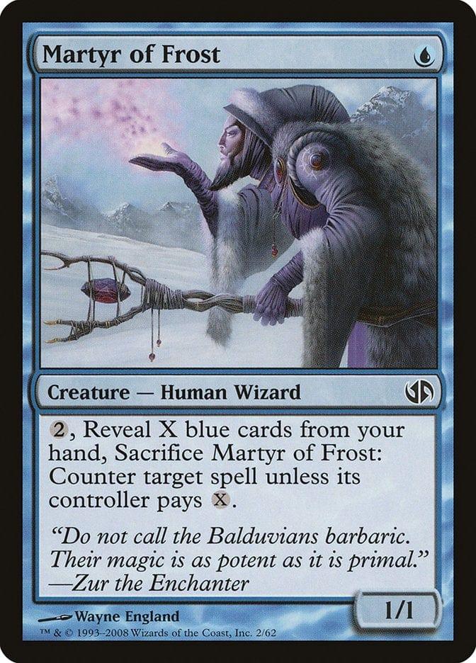 Magic: The Gathering MTG Single Martyr of Frost [Duel Decks: Jace vs. Chandra]