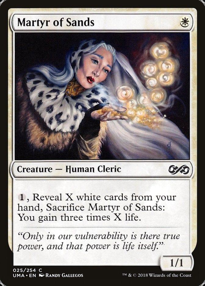 Magic: The Gathering MTG Single Martyr of Sands [Ultimate Masters]