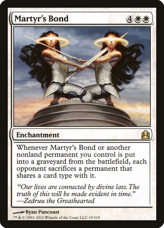 Magic: The Gathering MTG Single Martyr's Bond [Commander 2011]