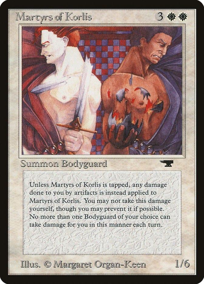 Magic: The Gathering MTG Single Martyrs of Korlis [Antiquities]