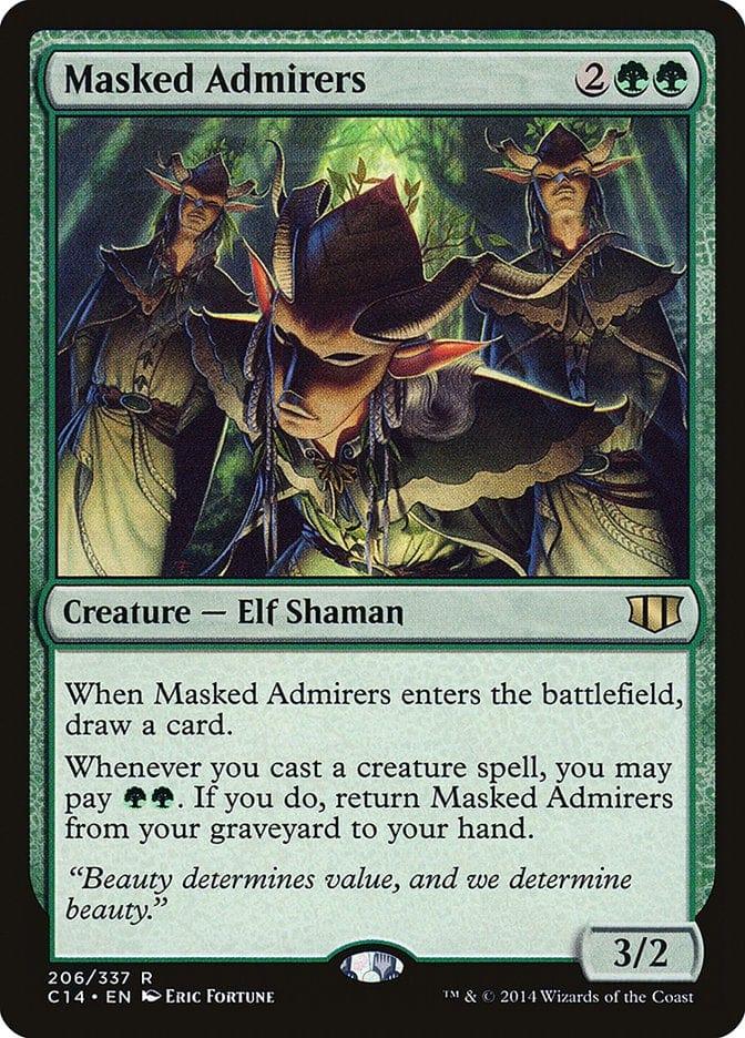Magic: The Gathering MTG Single Masked Admirers [Commander 2014]