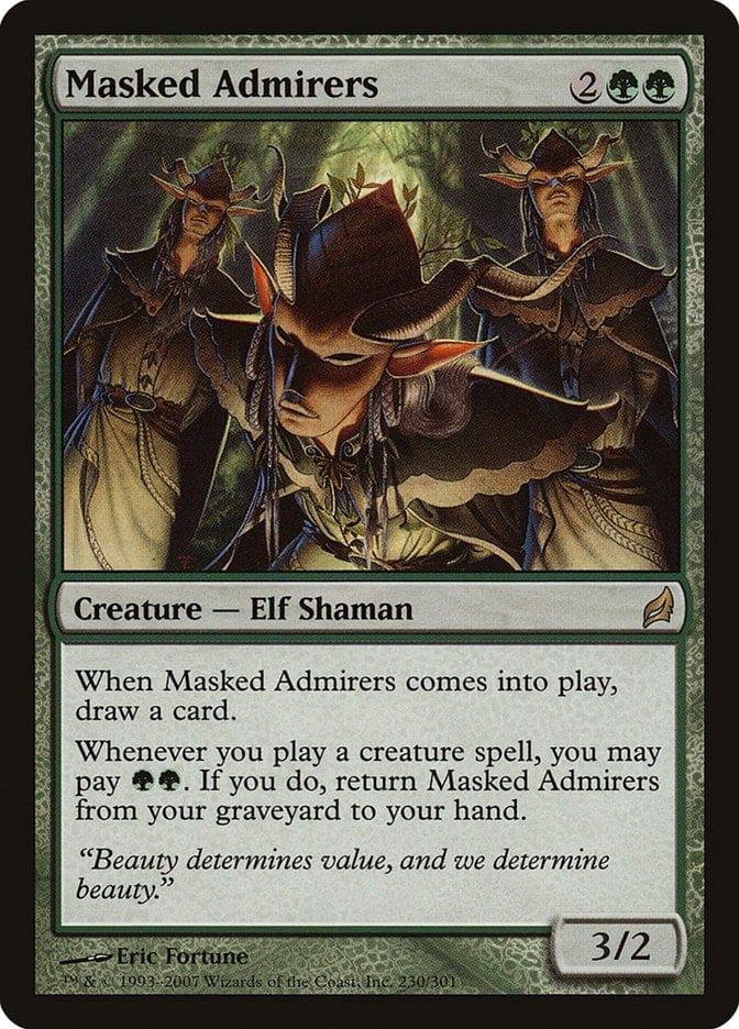 Magic: The Gathering MTG Single Masked Admirers [Lorwyn]