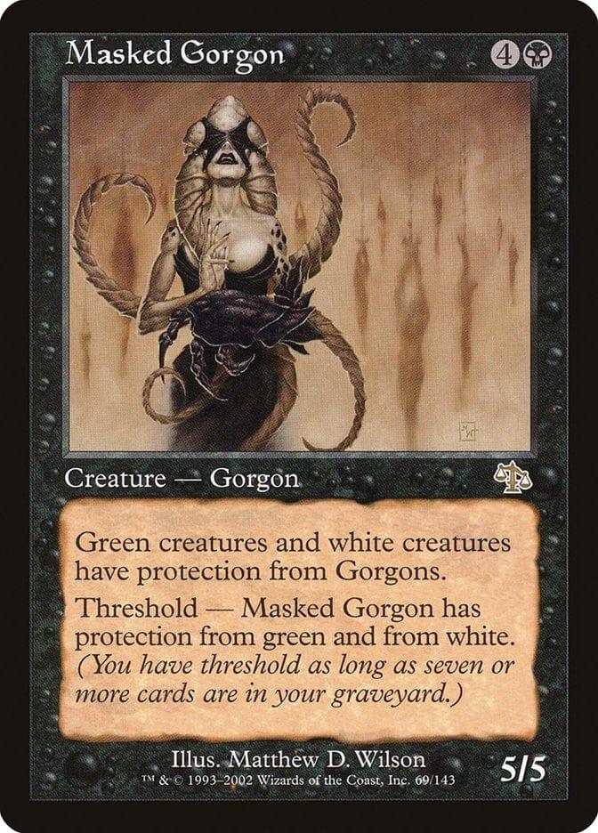 Magic: The Gathering MTG Single Masked Gorgon [Judgment]