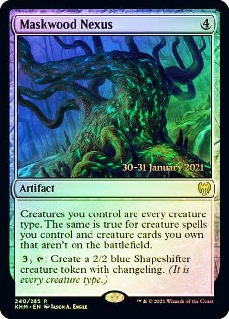 Magic: The Gathering MTG Single Maskwood Nexus  [Kaldheim Prerelease Promos]
