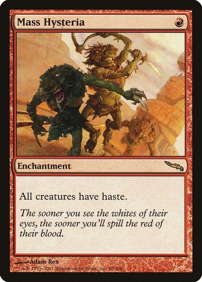 Magic: The Gathering MTG Single Mass Hysteria [Mirrodin]