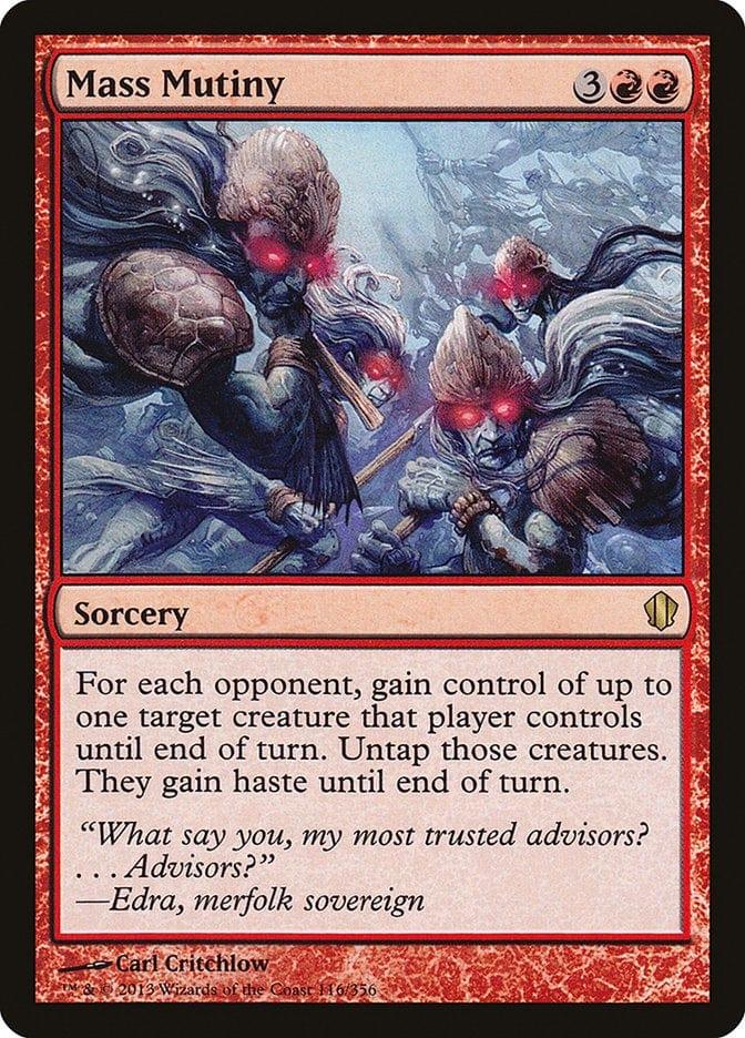 Magic: The Gathering MTG Single Mass Mutiny [Commander 2013]