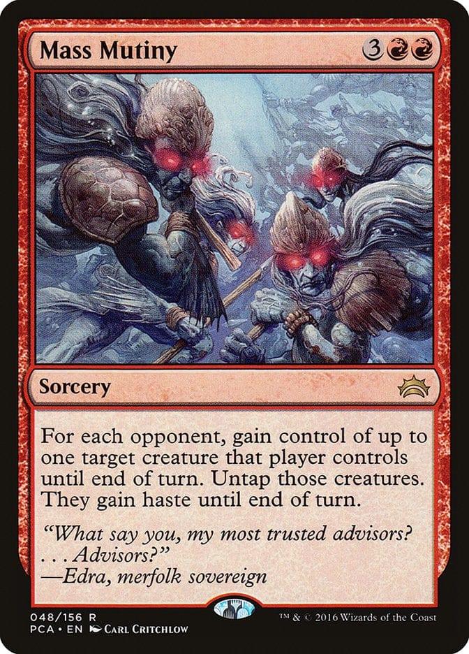 Magic: The Gathering MTG Single Mass Mutiny [Planechase Anthology]