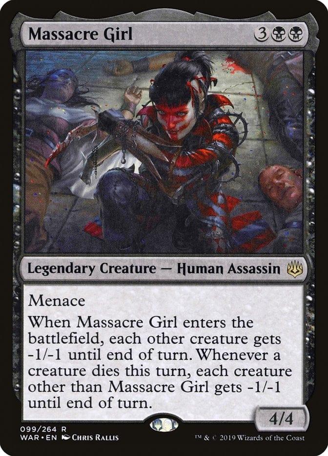 Magic: The Gathering MTG Single Massacre Girl [War of the Spark]