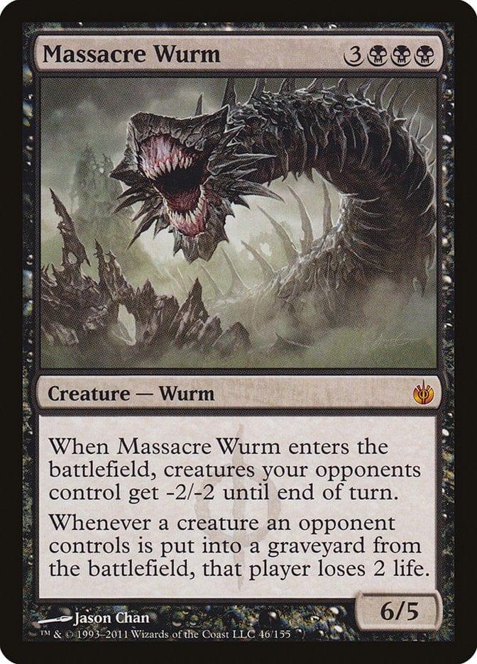 Magic: The Gathering MTG Single Massacre Wurm [Mirrodin Besieged]