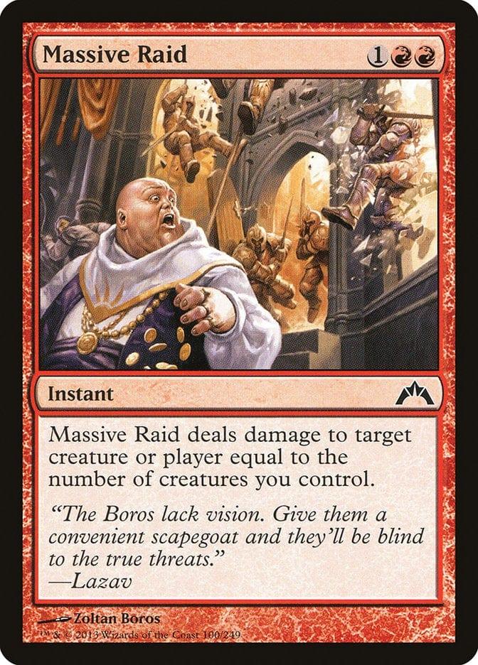 Magic: The Gathering MTG Single Massive Raid [Gatecrash]