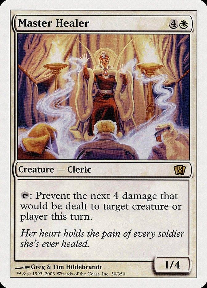 Magic: The Gathering MTG Single Master Healer [Eighth Edition]