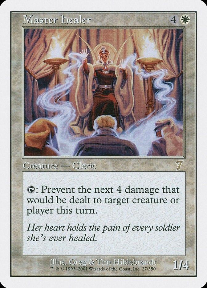 Magic: The Gathering MTG Single Master Healer [Seventh Edition]