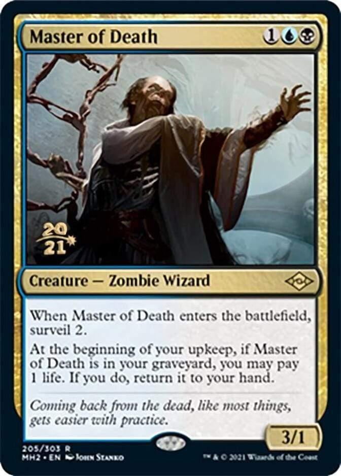 Magic: The Gathering MTG Single Master of Death [Modern Horizons 2 Prerelease Promos]