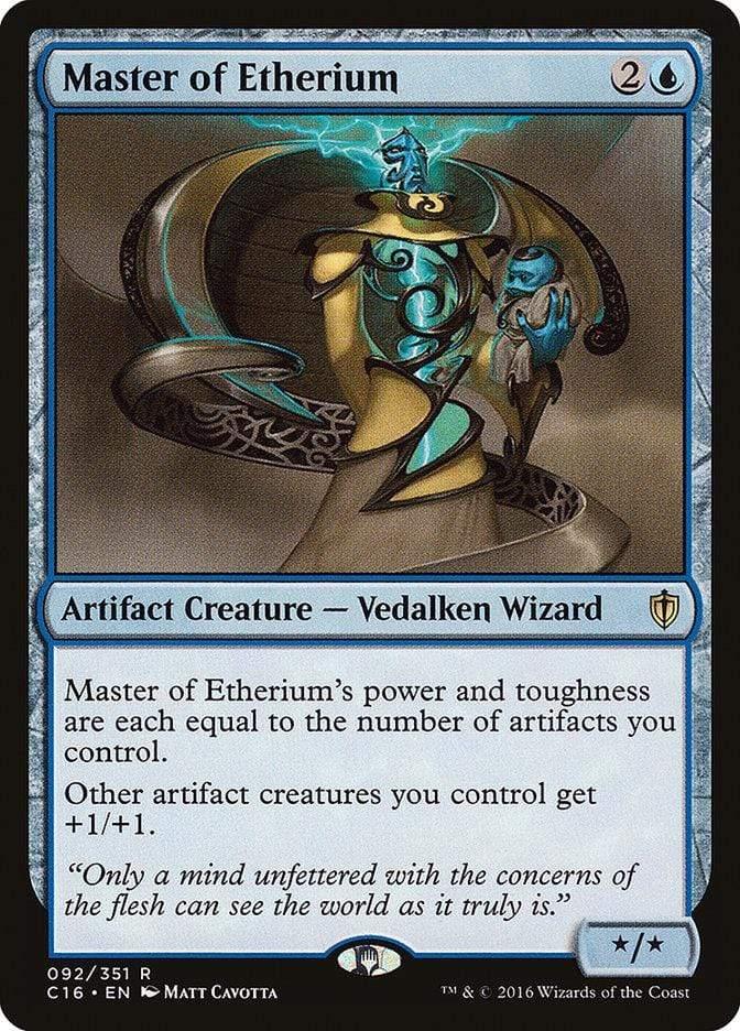 Magic: The Gathering MTG Single Master of Etherium [Commander 2016]