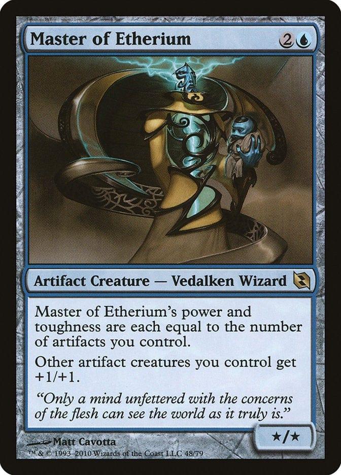 Magic: The Gathering MTG Single Master of Etherium [Duel Decks: Elspeth vs. Tezzeret]