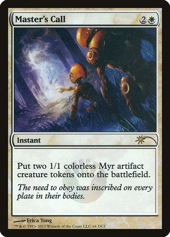 Magic: The Gathering MTG Single Master's Call [Wizards Play Network 2011]