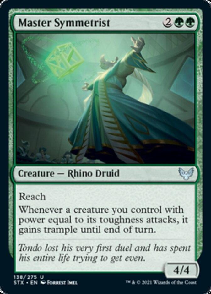 Magic: The Gathering MTG Single Master Symmetrist [Strixhaven: School of Mages]