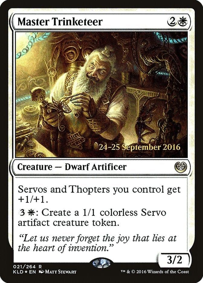 Magic: The Gathering MTG Single Master Trinketeer  [Kaladesh Prerelease Promos]