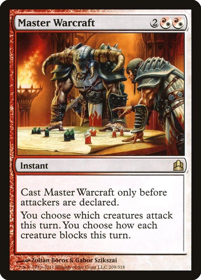 Magic: The Gathering MTG Single Master Warcraft [Commander 2011]