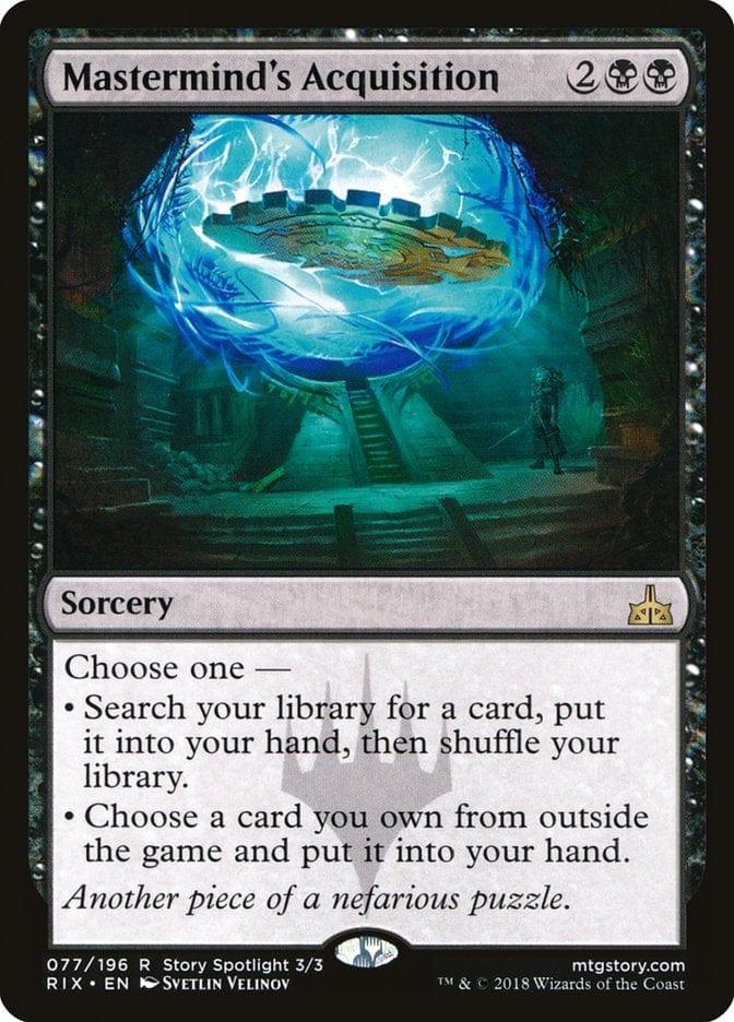 Magic: The Gathering MTG Single Mastermind's Acquisition [Rivals of Ixalan]