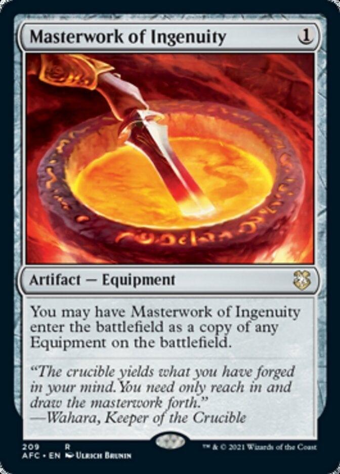 Magic: The Gathering MTG Single Masterwork of Ingenuity [Dungeons & Dragons: Adventures in the Forgotten Realms Commander]