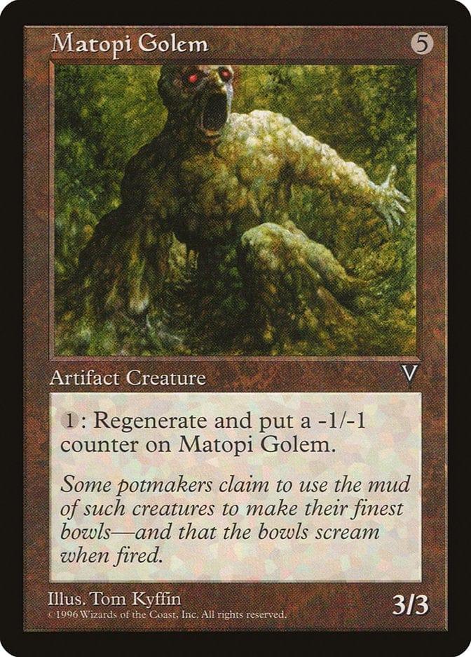 Magic: The Gathering MTG Single Matopi Golem [Visions]