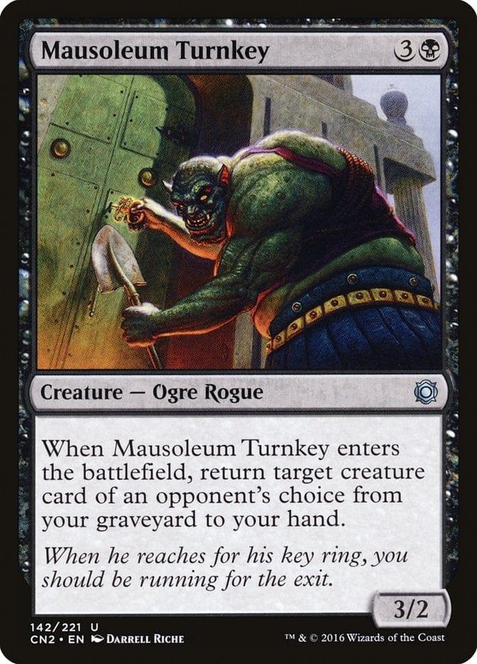 Magic: The Gathering MTG Single Mausoleum Turnkey [Conspiracy: Take the Crown]