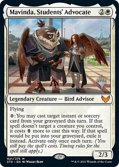 Magic: The Gathering MTG Single Mavinda, Students' Advocate (Promo Pack) [Strixhaven: School of Mages Promos]