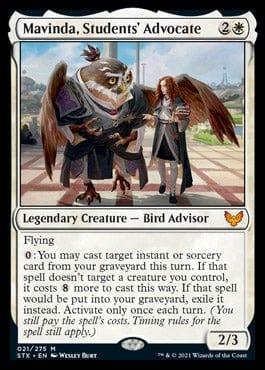 Magic: The Gathering MTG Single Mavinda, Students' Advocate [Strixhaven: School of Mages]