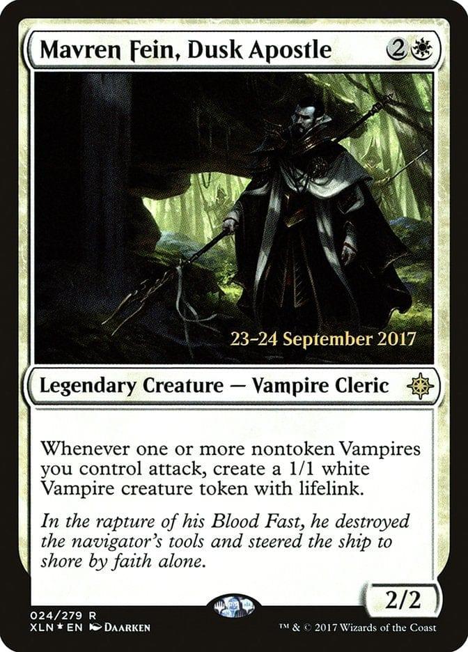 Magic: The Gathering MTG Single Mavren Fein, Dusk Apostle  [Ixalan Prerelease Promos]