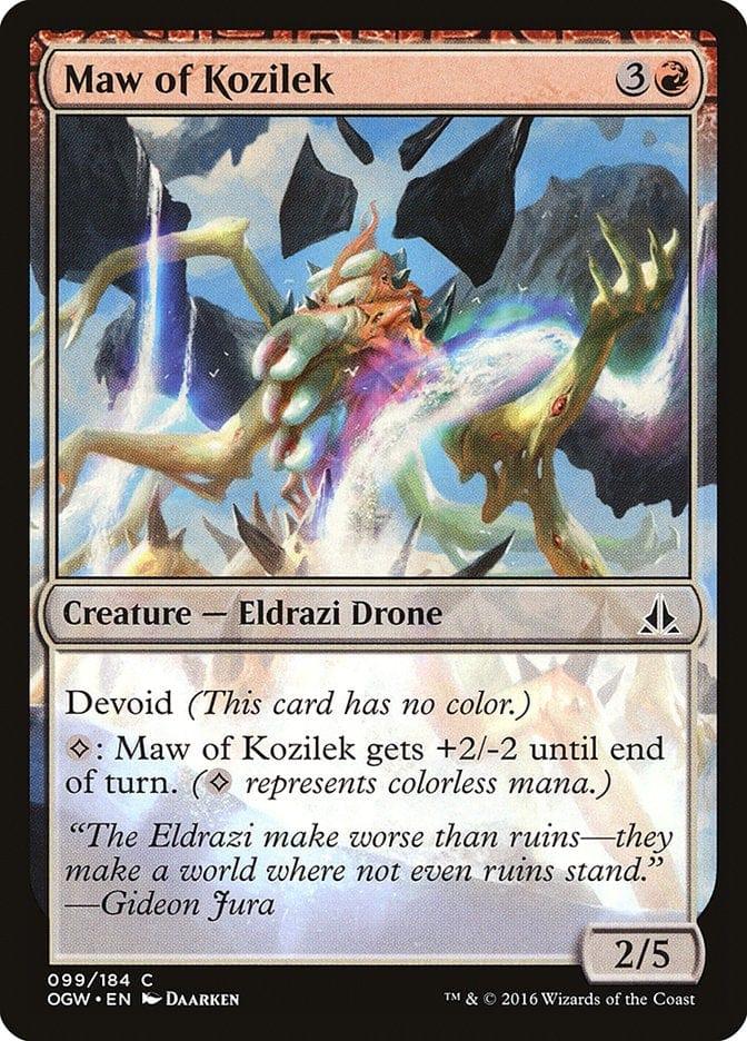 Magic: The Gathering MTG Single Maw of Kozilek [Oath of the Gatewatch]