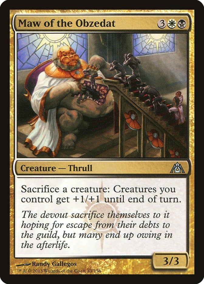 Magic: The Gathering MTG Single Maw of the Obzedat [Dragon's Maze]
