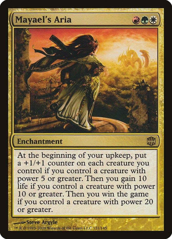 Magic: The Gathering MTG Single Mayael's Aria [Alara Reborn]
