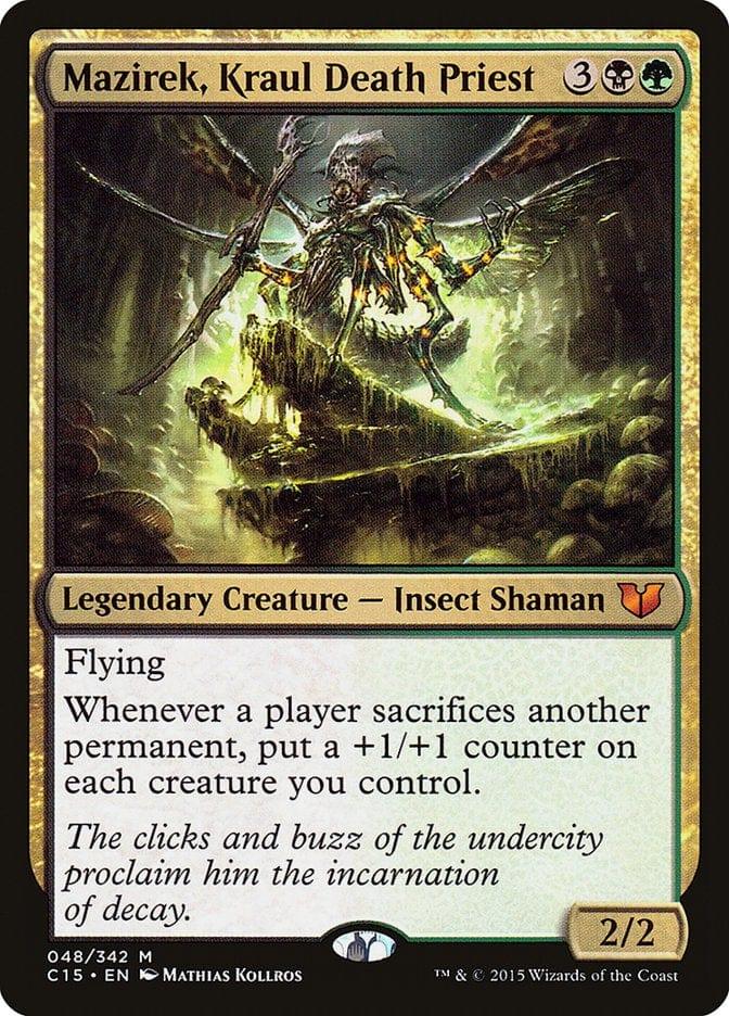 Magic: The Gathering MTG Single Mazirek, Kraul Death Priest [Commander 2015]