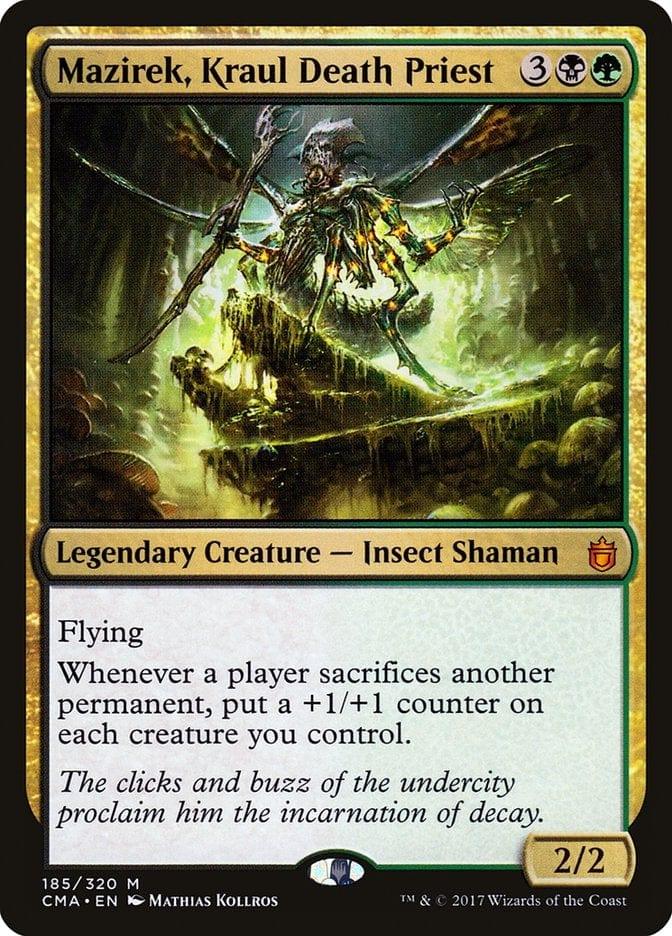 Magic: The Gathering MTG Single Mazirek, Kraul Death Priest [Commander Anthology]
