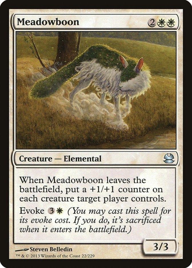 Magic: The Gathering MTG Single Meadowboon [Modern Masters]