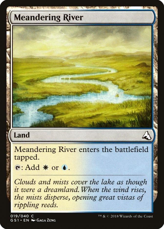 Magic: The Gathering MTG Single Meandering River [Global Series Jiang Yanggu & Mu Yanling]