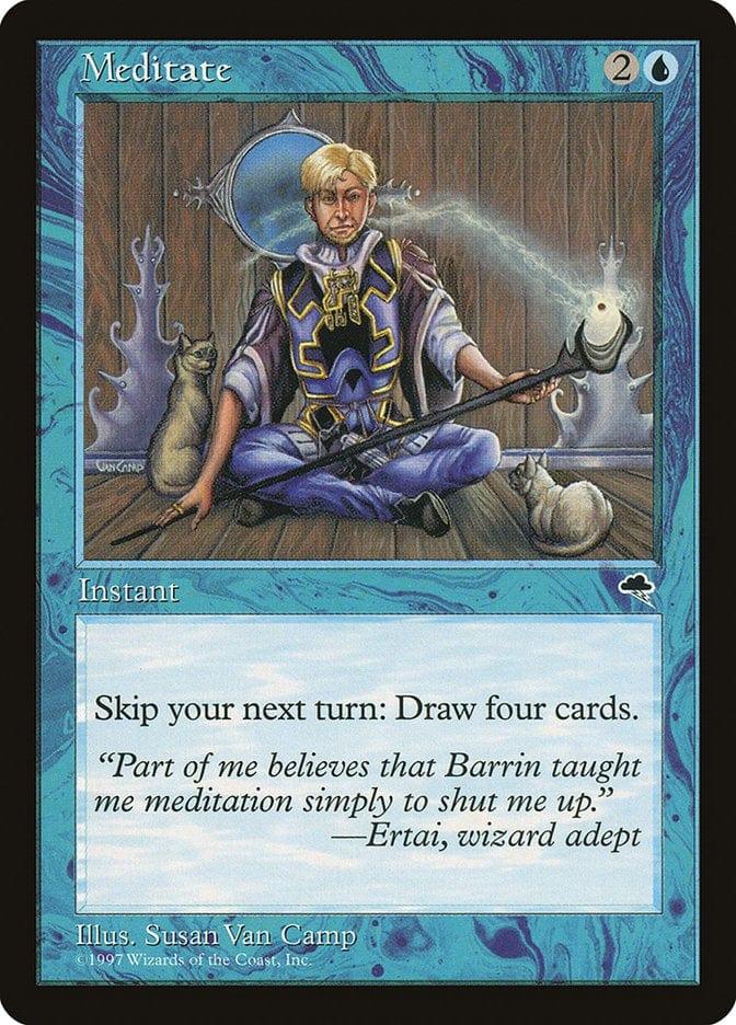 Magic: The Gathering MTG Single Meditate [Tempest]