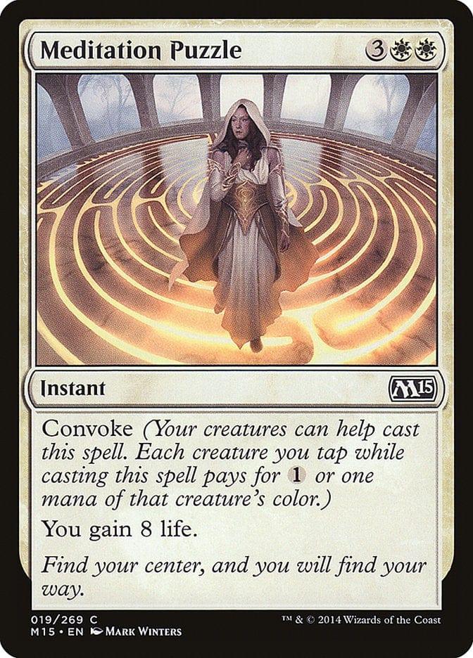 Magic: The Gathering MTG Single Meditation Puzzle [Magic 2015]