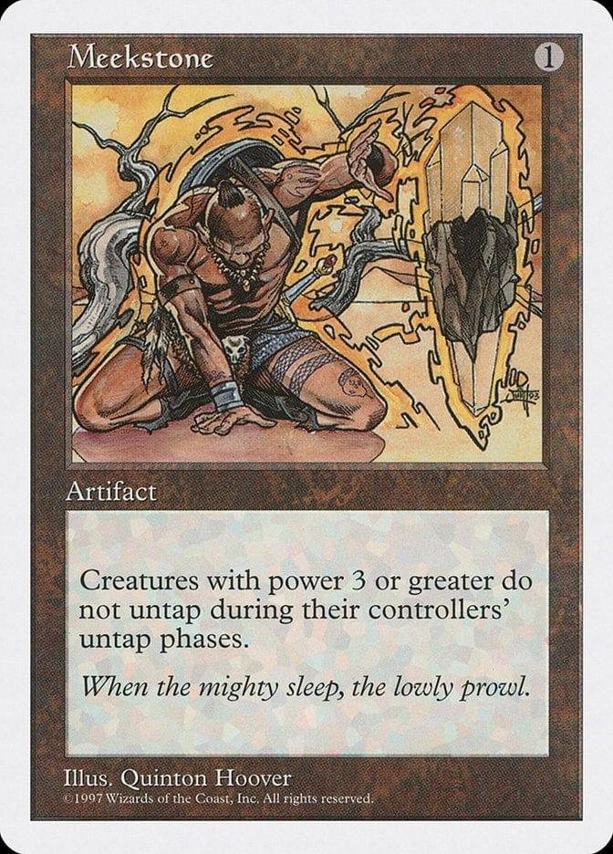 Magic: The Gathering MTG Single Meekstone [Fifth Edition]