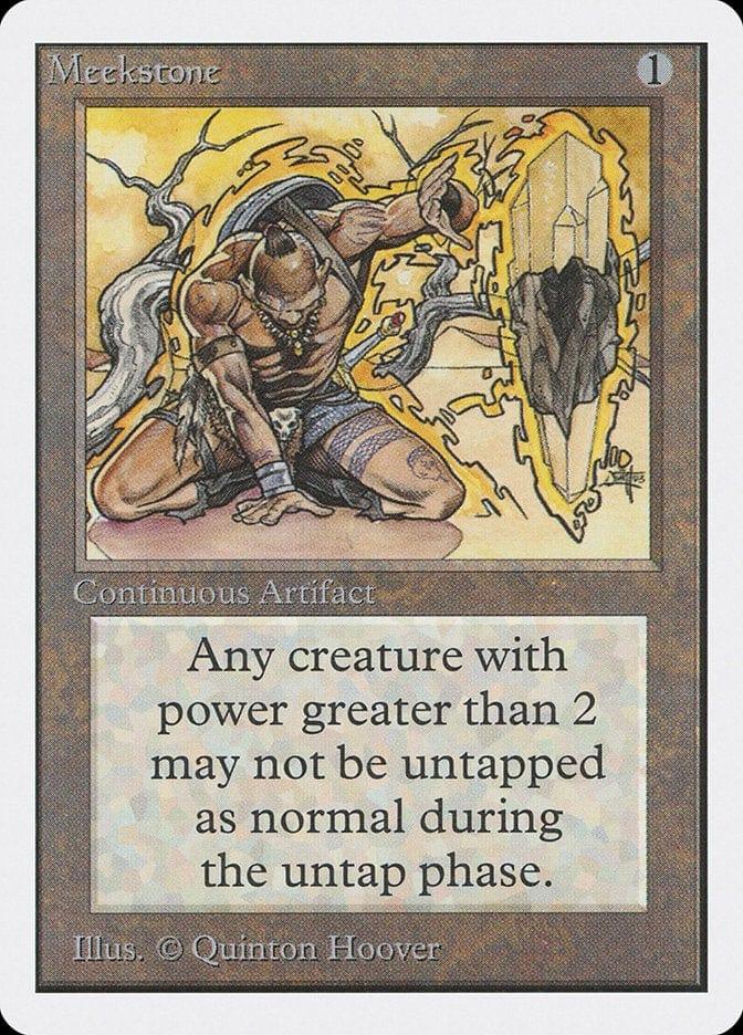 Magic: The Gathering MTG Single Meekstone [Unlimited Edition]