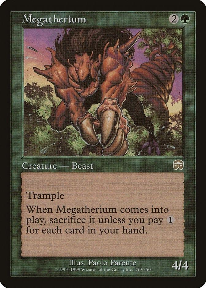 Magic: The Gathering MTG Single Megatherium [Mercadian Masques]