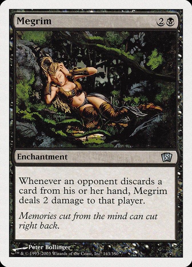 Magic: The Gathering MTG Single Megrim [Eighth Edition]